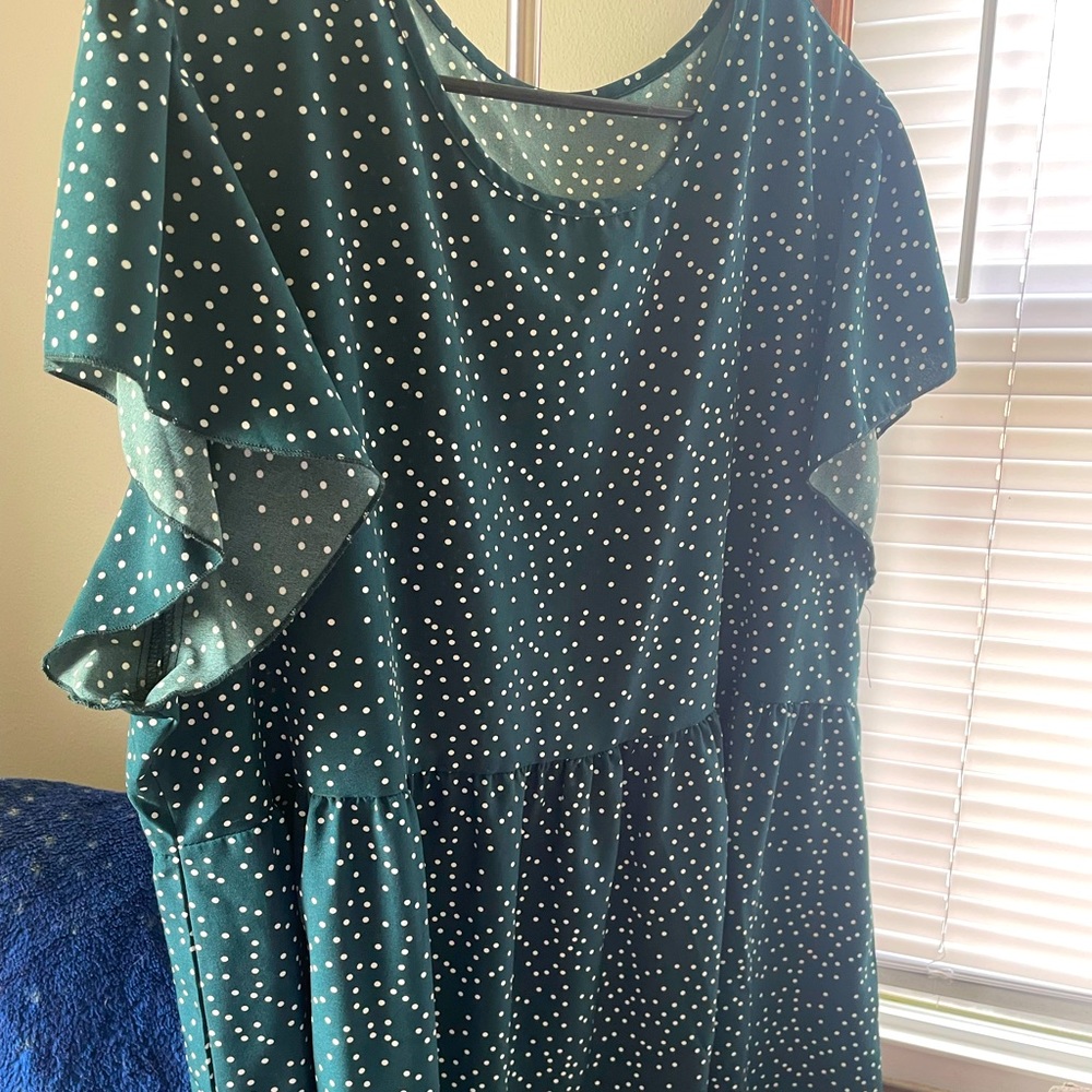 Green shirt